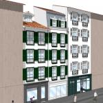 La façade rue Victor Hugo